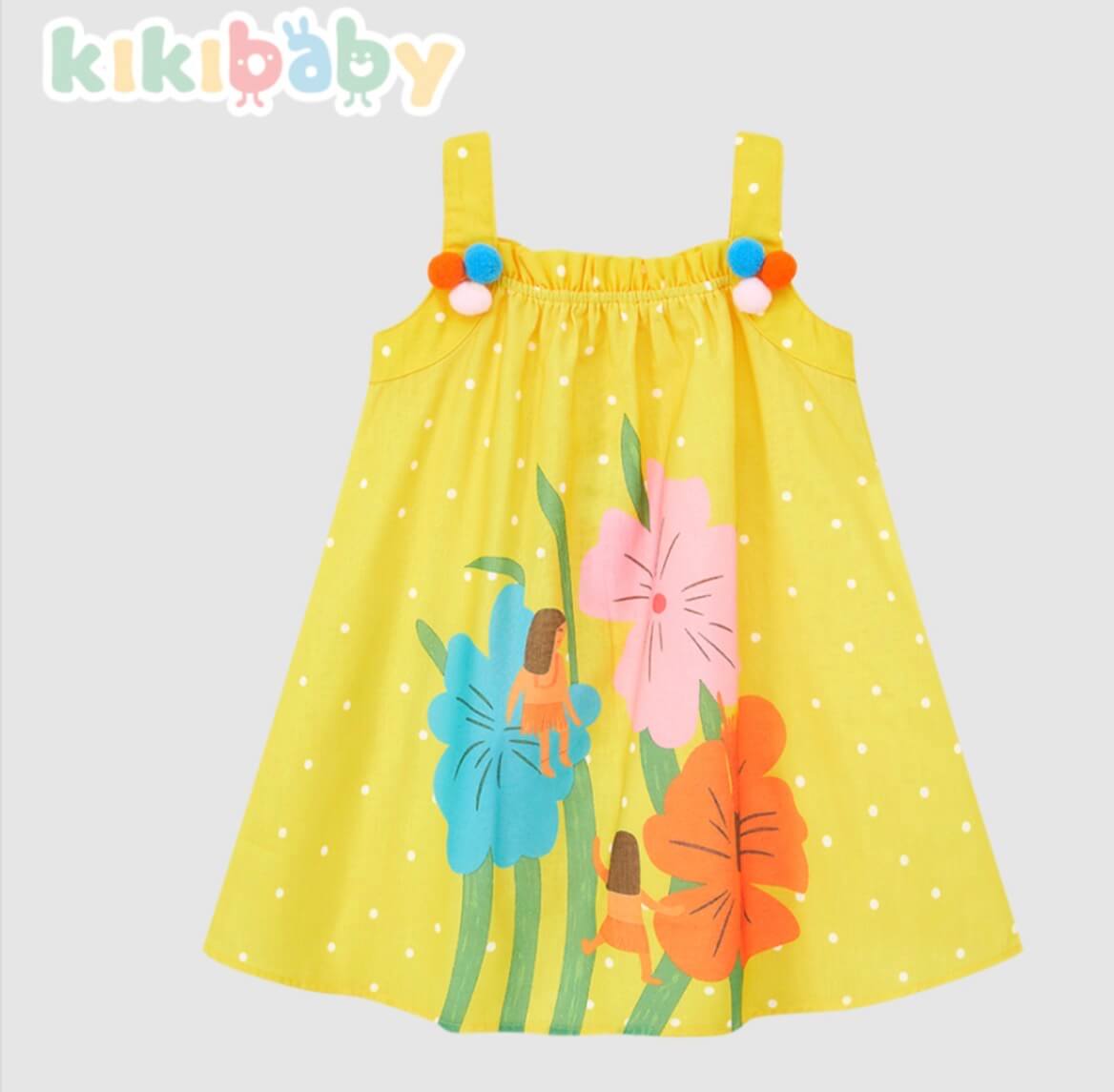 Sunshine Pompom Dress