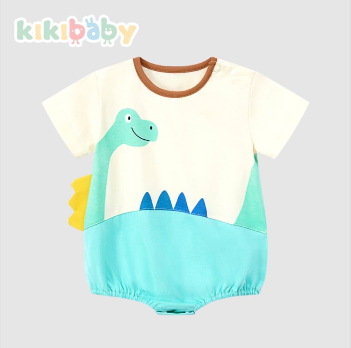 Dino Bloomer Baby Romper
