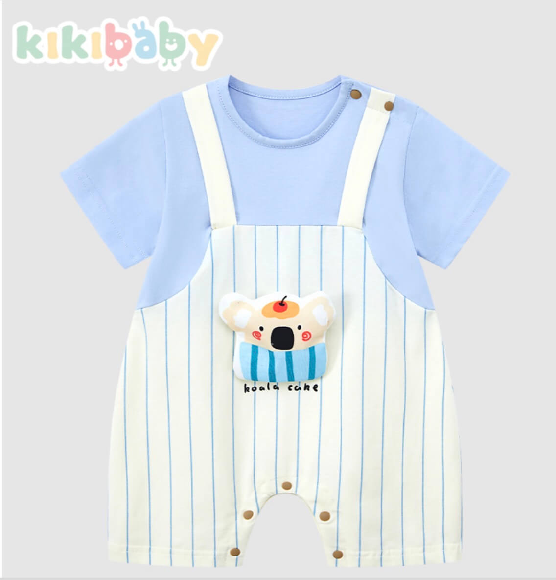 Koala Overall Baby Romper