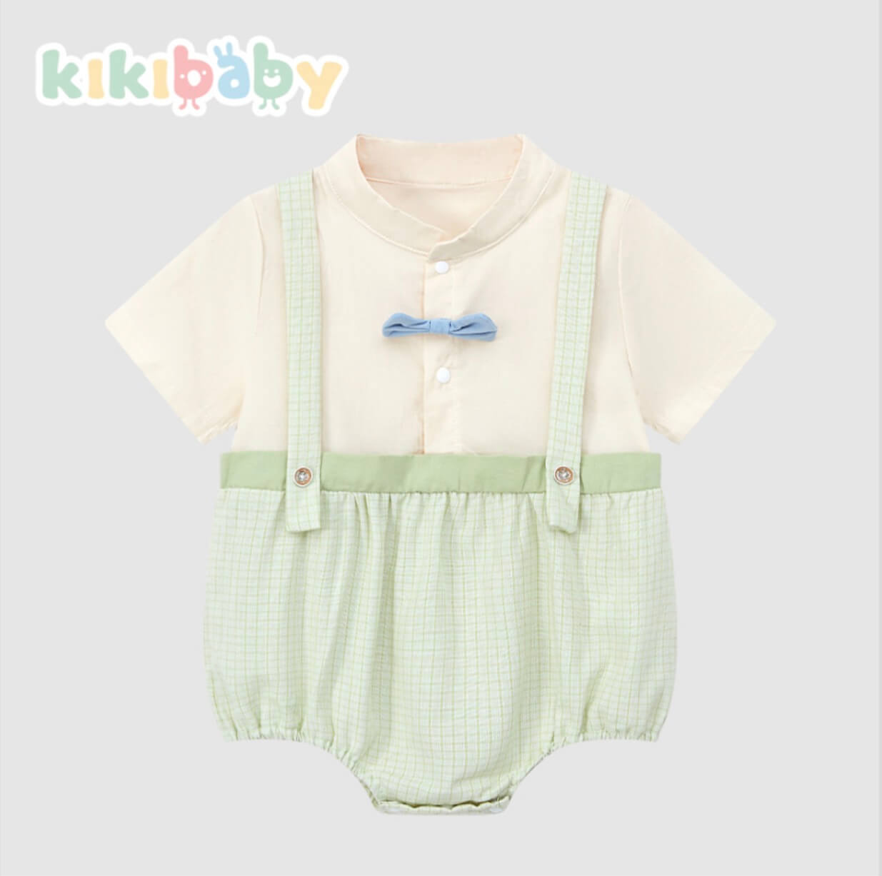 Little Gentleman Bloomer Romper