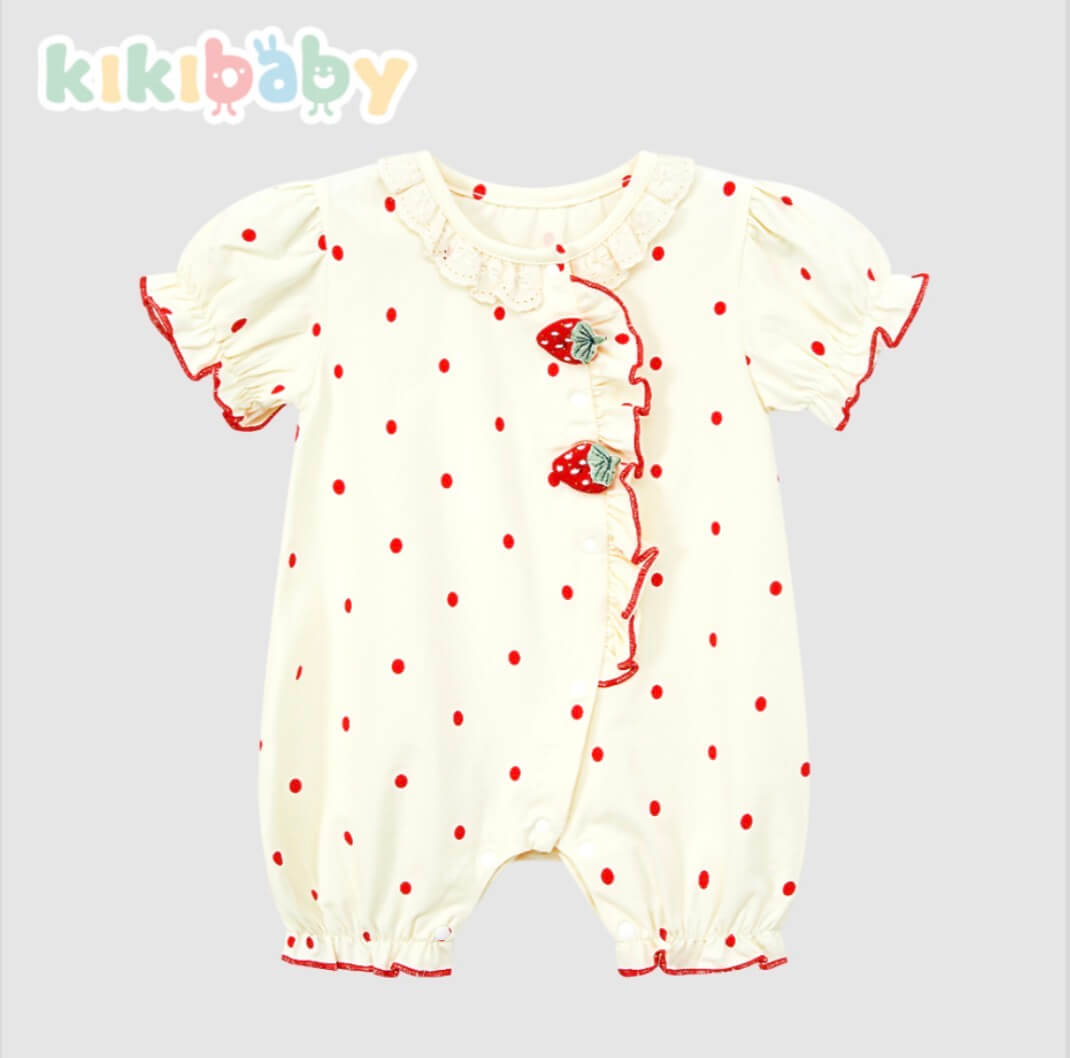Strawberry Baby Romper